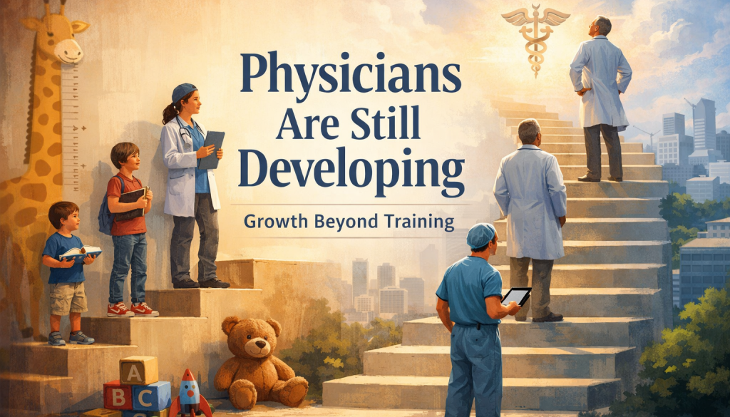 physician development the developing doctor