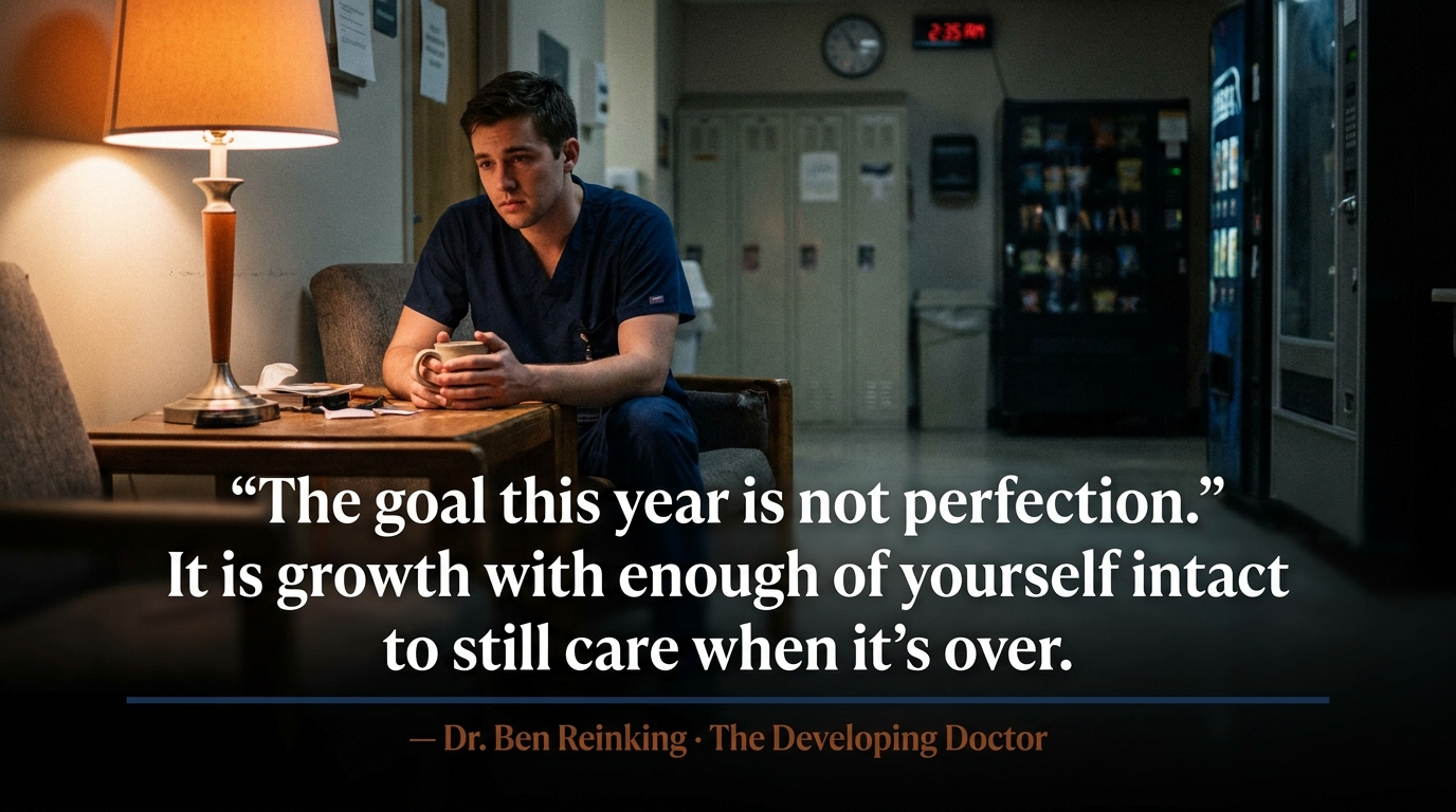 Before Burnout Arrives: What to Build in Your First Year of Residency